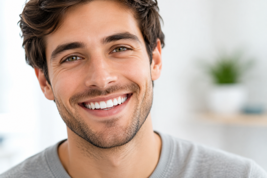 ProDentim Review 2026 – person smiling confidently showing healthy white teeth after oral probiotic use